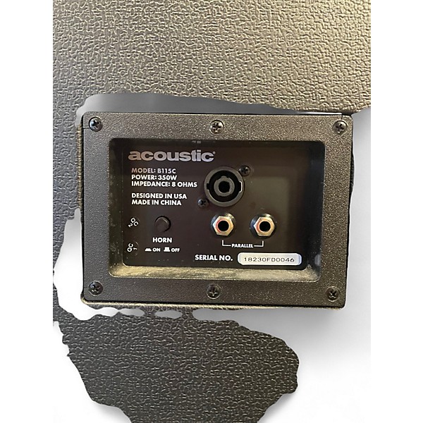 Used Acoustic B115C Bass Cabinet