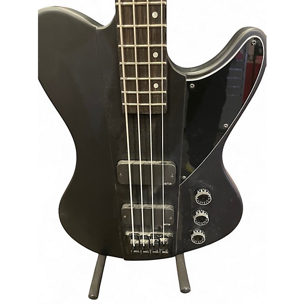Used Schecter Guitar Research Ultra Bass Black Solid Body Electric Guitar