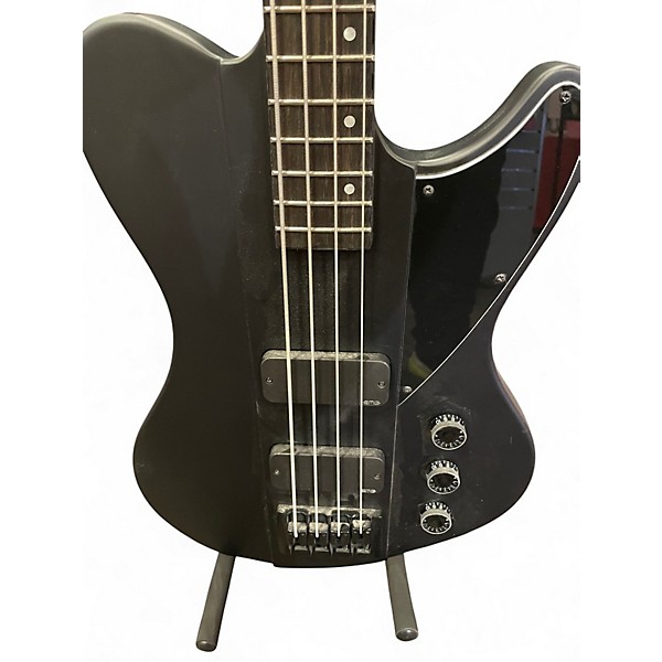 Used Schecter Guitar Research Ultra Bass Black Solid Body Electric Guitar