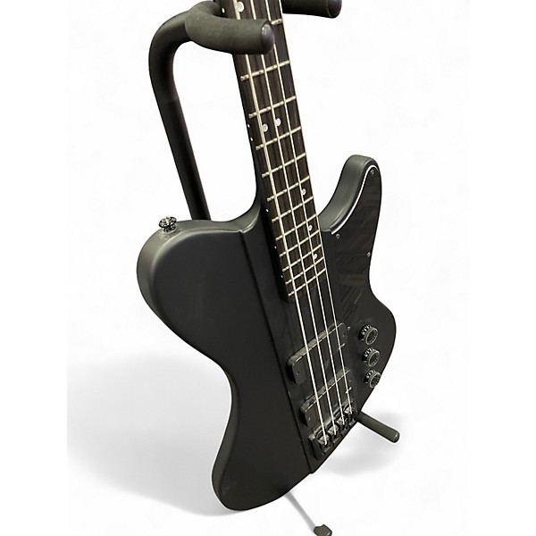 Used Schecter Guitar Research Ultra Bass Black Solid Body Electric Guitar
