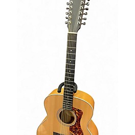 Used Guild F2512E Natural 12 String Acoustic Electric Guitar