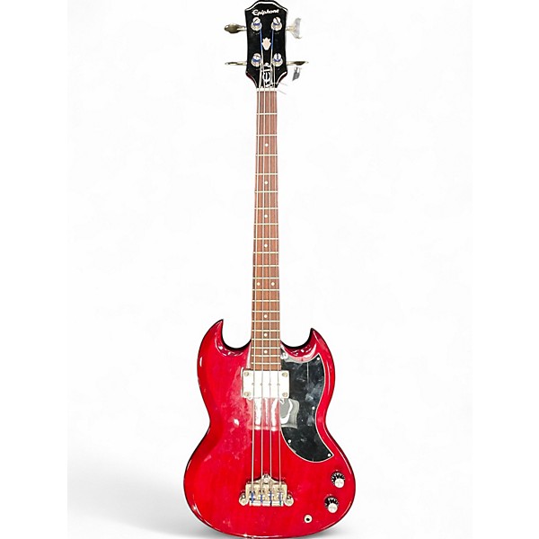 Used Epiphone SG E1 Cherry Electric Bass Guitar,New Products : American Fashion Style Bags On Sale