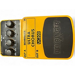 Used Behringer UC200 Stereo Chorus Effect Pedal