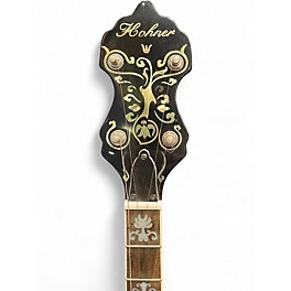Used Hohner 5 STRING BANJO Natural Banjo