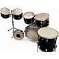 Used Pearl 7 Piece all maple/ carbon fiber black Drum Kit