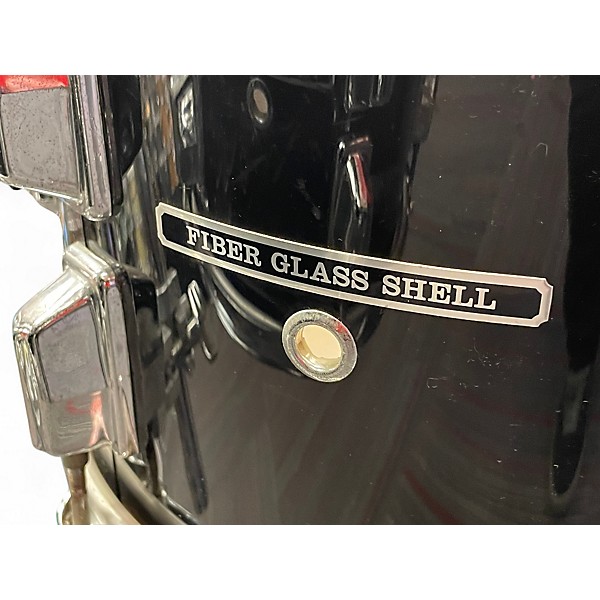 Used Pearl 7 Piece all maple/ carbon fiber black Drum Kit