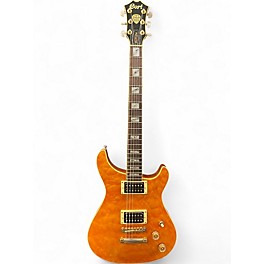 Used Cort MGM2129 Amber Solid Body Electric Guitar