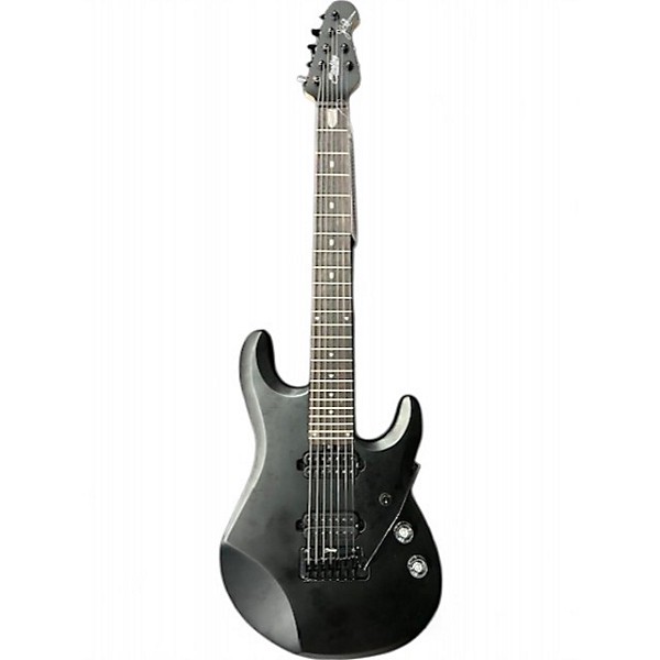 Used Sterling by Music Man JP70 John Petrucci Signature Stealth Black Solid Body Electric Guitar