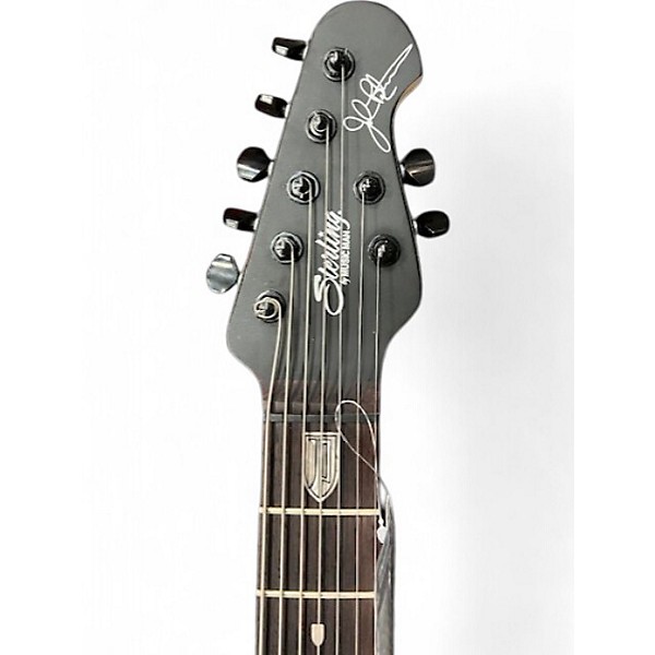 Used Sterling by Music Man JP70 John Petrucci Signature Stealth Black Solid Body Electric Guitar