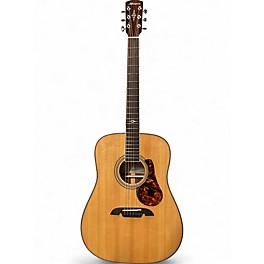 Used Alvarez MD60 E HERINGBONE Natural Acoustic Electric Guitar