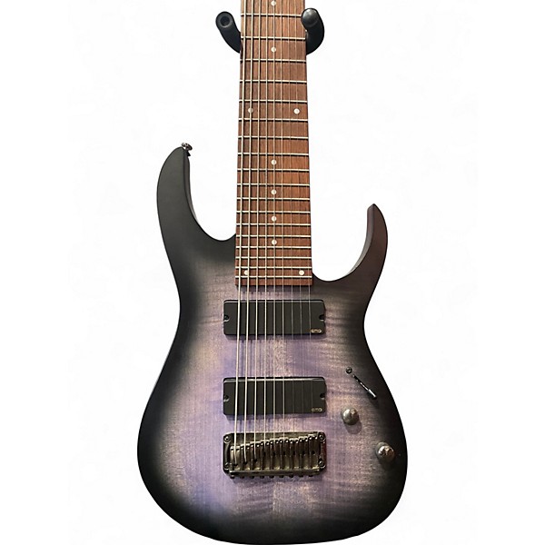 Used Ibanez RGIR9FME IRON LABEL FADED DENIM Solid Body Electric Guitar