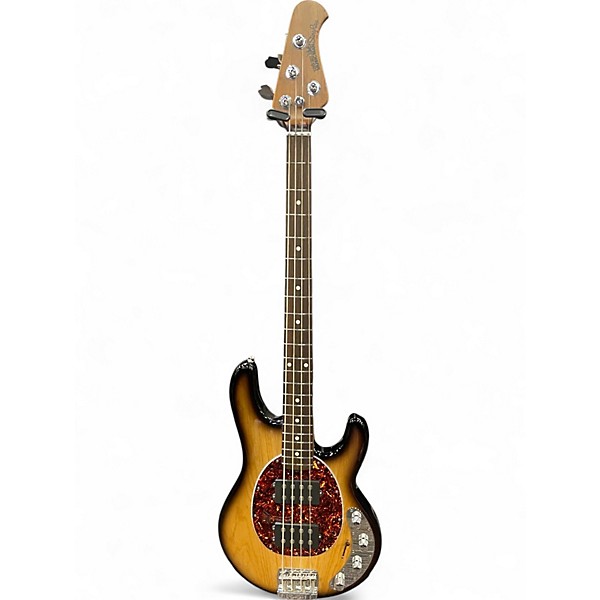 Used Ernie Ball Music Man Stingray HH 4 String BURNT ENDS Electric Bass Guitar