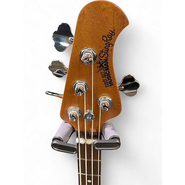 Used Ernie Ball Music Man Stingray HH 4 String BURNT ENDS Electric Bass Guitar