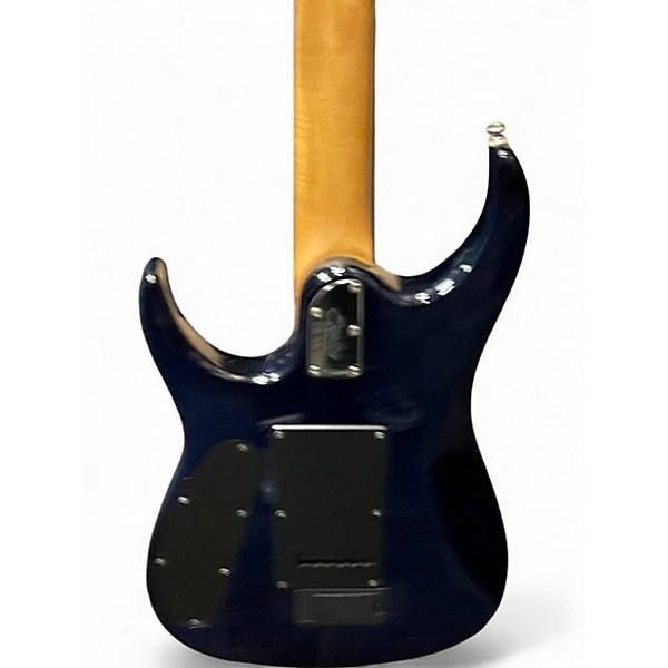 Used Sterling by Music Man JP150 Cerulean Blue Solid Body Electric Guitar