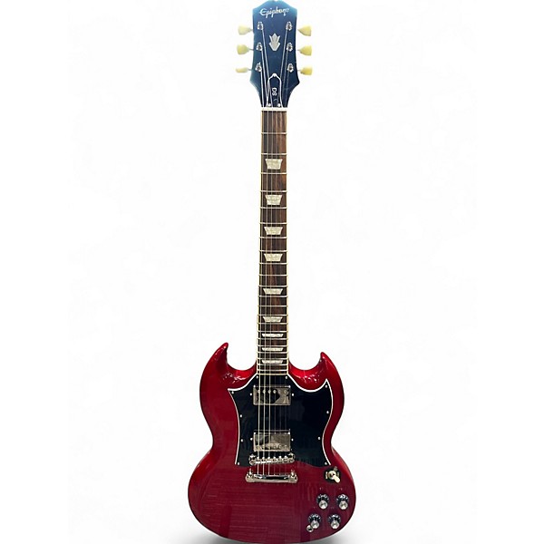Used Epiphone SG Standard Cherry Solid Body Electric Guitar