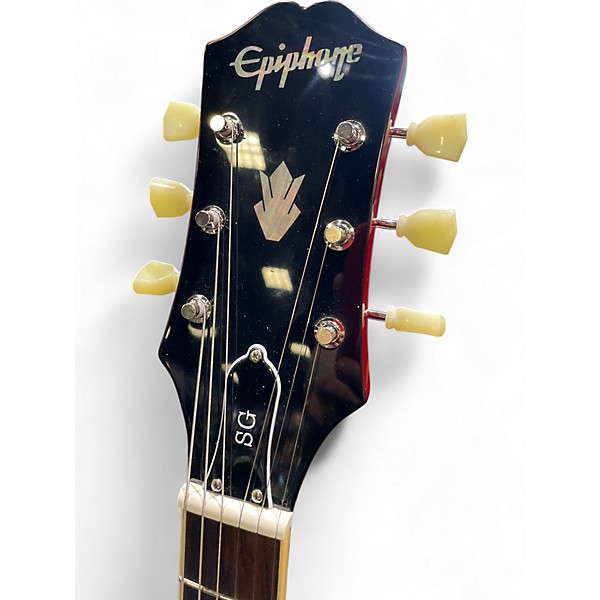 Used Epiphone SG Standard Cherry Solid Body Electric Guitar