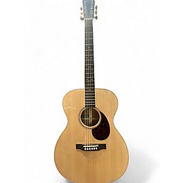 Used Martin OME CHERRY Natural Acoustic Electric Guitar