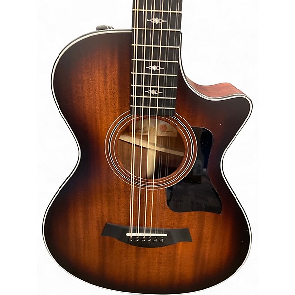 Used Taylor 362ce Mahogany 12 String Acoustic Electric Guitar