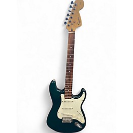 Used Squier Affinity Stratocaster Green Solid Body Electric Guitar