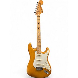Vintage 1970s Fender American Standard Stratocaster Natural Solid Body Electric Guitar