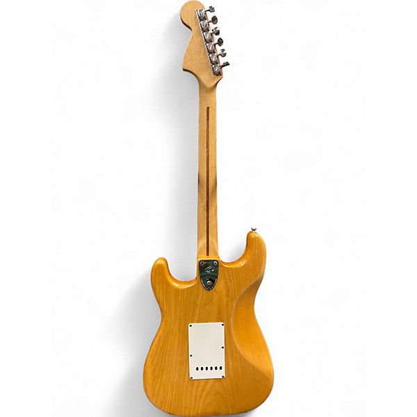Vintage 1970s Fender American Standard Stratocaster Natural Solid Body Electric Guitar