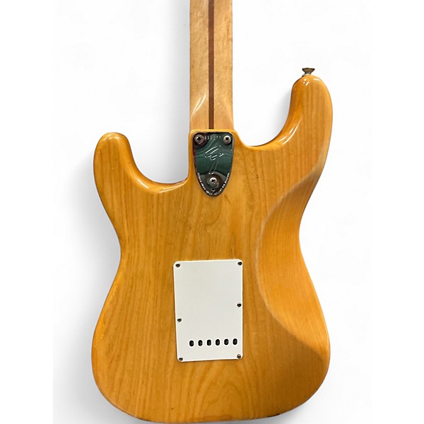 Vintage 1970s Fender American Standard Stratocaster Natural Solid Body Electric Guitar
