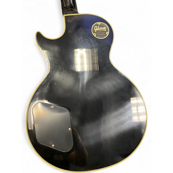 Used Gibson Peter Frampton "Phenix" Les Paul Custom Black Solid Body Electric Guitar