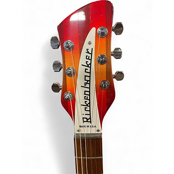 Used Rickenbacker 330 2 Color Sunburst Hollow Body Electric Guitar
