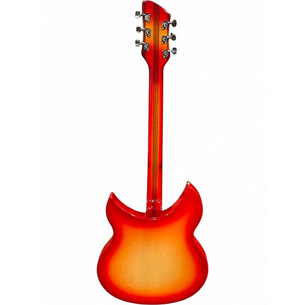 Used Rickenbacker 330 2 Color Sunburst Hollow Body Electric Guitar