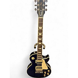 Used Gibson Les Paul Classic Blue Solid Body Electric Guitar