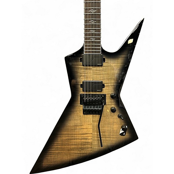 Used Dean Zero Select Floyd Fluence Trans Black Solid Body Electric Guitar
