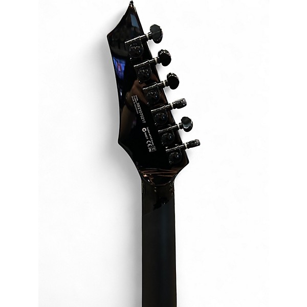 Used Dean Zero Select Floyd Fluence Trans Black Solid Body Electric Guitar