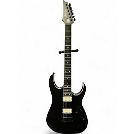 Used Ibanez Prestige RGR652AHBF Black Solid Body Electric Guitar