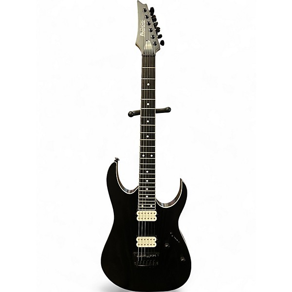 Used Ibanez Prestige RGR652AHBF Black Solid Body Electric Guitar