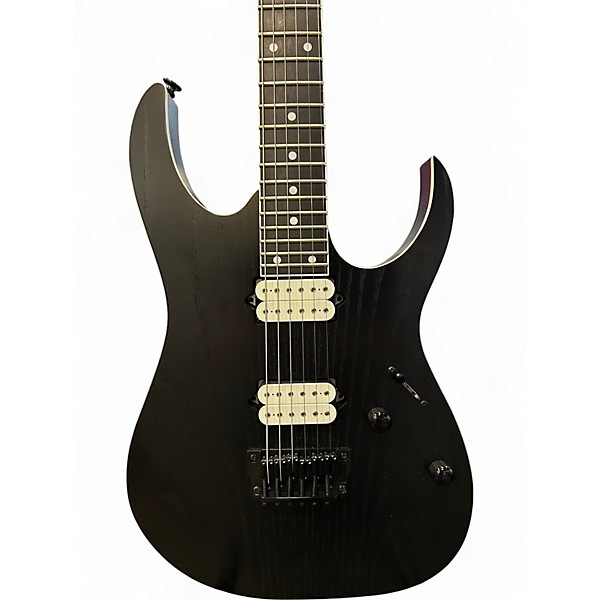 Used Ibanez Prestige RGR652AHBF Black Solid Body Electric Guitar