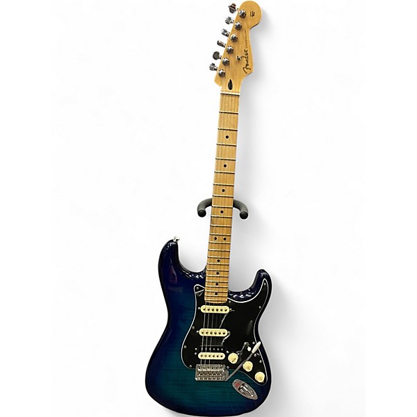 Used Fender Player Stratocaster Blue Burst Solid Body Electric Guitar