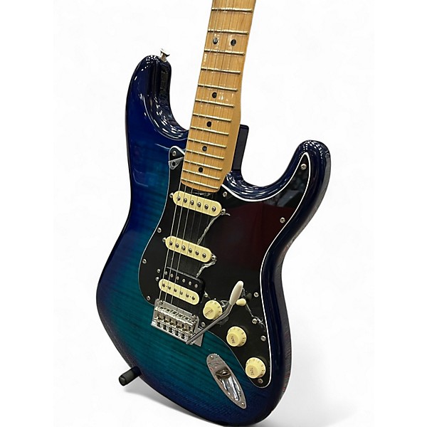 Used Fender Player Stratocaster Blue Burst Solid Body Electric Guitar