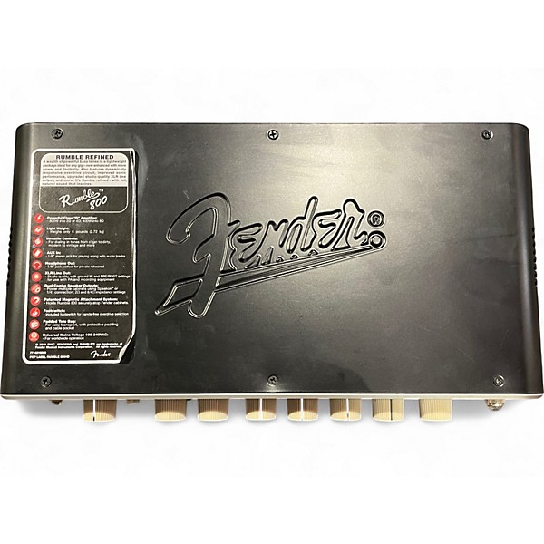Used Fender RUMBLE 800 Bass Amp Head