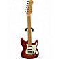 Used Fender Deluxe Stratocaster RED Solid Body Electric Guitar thumbnail