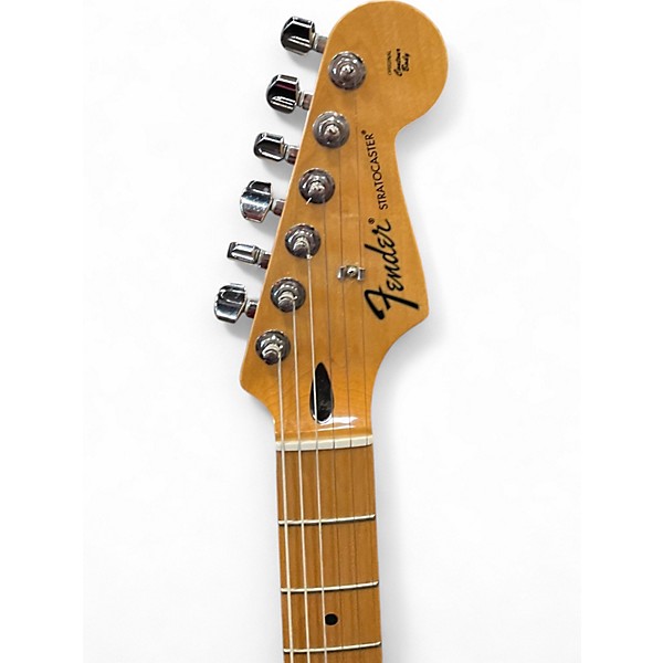 Used Fender Deluxe Stratocaster RED Solid Body Electric Guitar