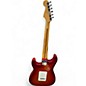 Used Fender Deluxe Stratocaster RED Solid Body Electric Guitar