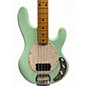 Used Sterling by Music Man Ray4 Mint Green Electric Bass Guitar