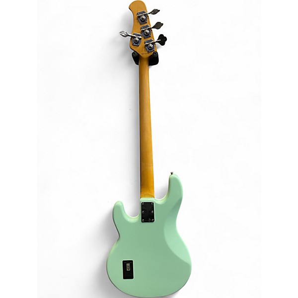Used Sterling by Music Man Ray4 Mint Green Electric Bass Guitar