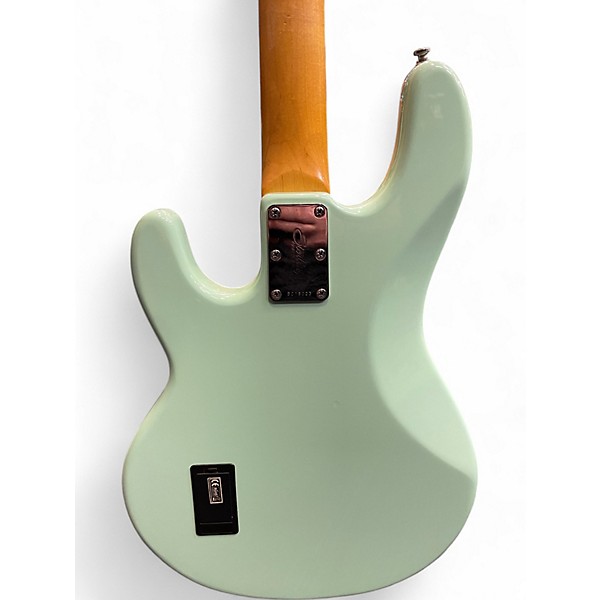 Used Sterling by Music Man Ray4 Mint Green Electric Bass Guitar