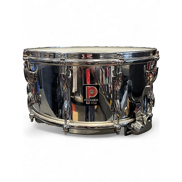 Vintage 1960s Premier 14X6 PREMIER SNARE Chrome Drum
