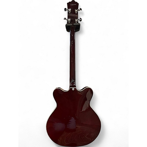 Used Eastwood CLASSIC TENOR 60'S REISSUE Crimson Red Burst Hollow Body Electric Guitar