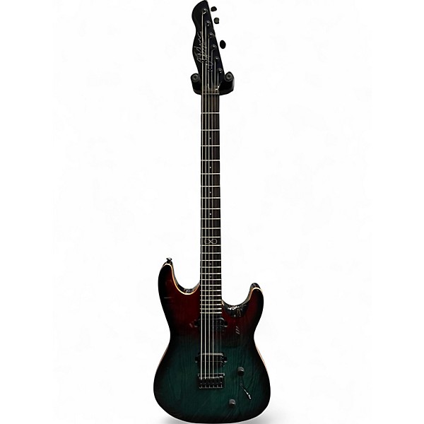 Used Chapman ML1 Modern Baritone Red Sea Fade Solid Body Electric Guitar