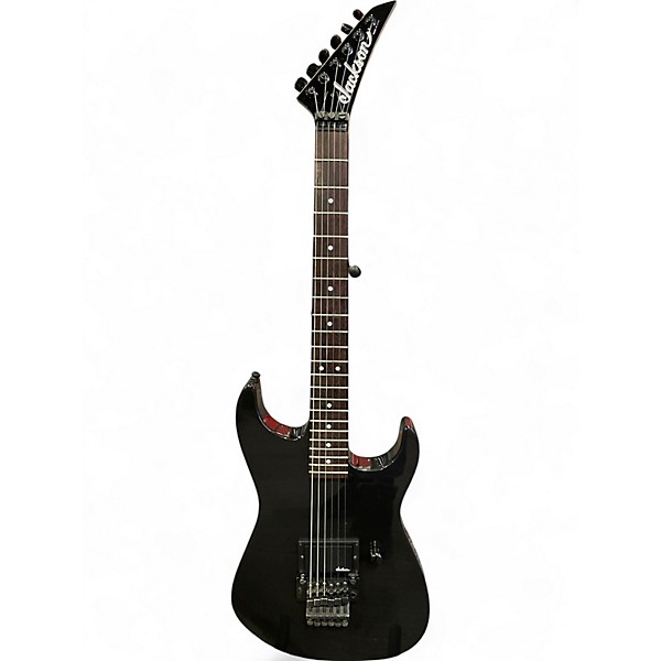 Vintage 1980s Jackson Pre-Production Dinky Black Solid Body Electric Guitar