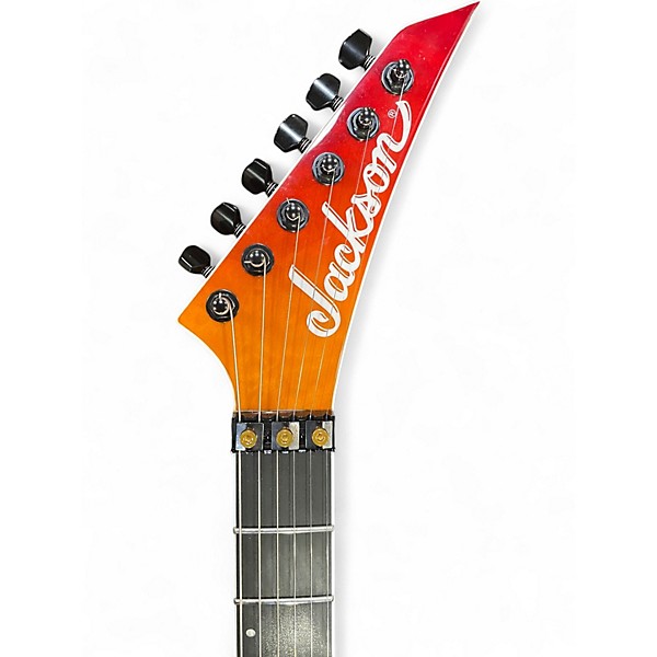 Used Jackson PRO PLUS SERIES DINKY DKAQ FIRESTORM Solid Body Electric Guitar