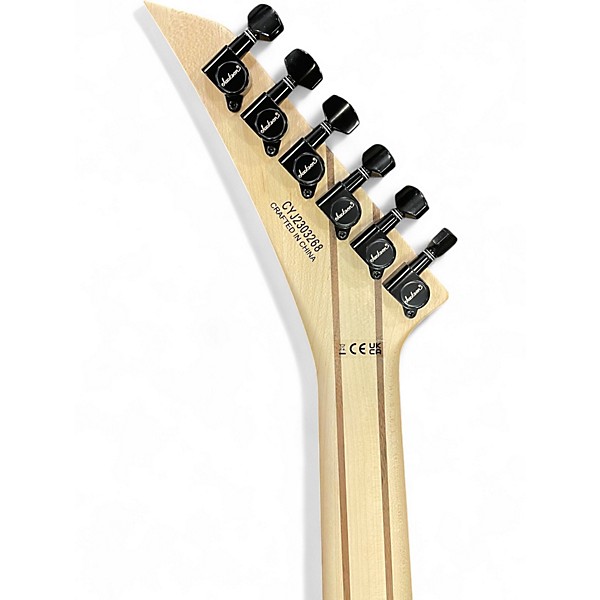 Used Jackson PRO PLUS SERIES DINKY DKAQ FIRESTORM Solid Body Electric Guitar